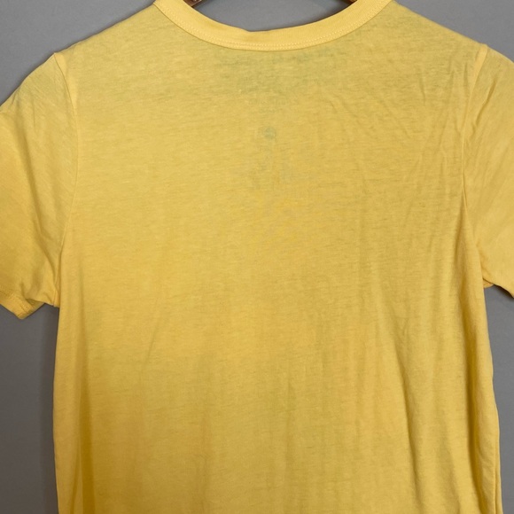 Gudetama by Sanrio T-Shirt Yellow Japanese Graphic Tee Crew Neck Women Medium - Picture 6 of 9